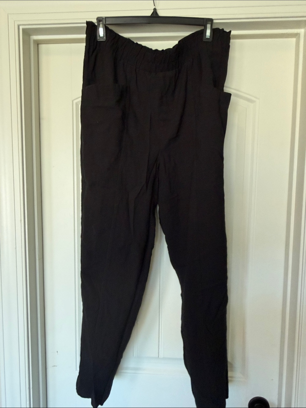 a new day Black Elastic-Waist Jogger Pants